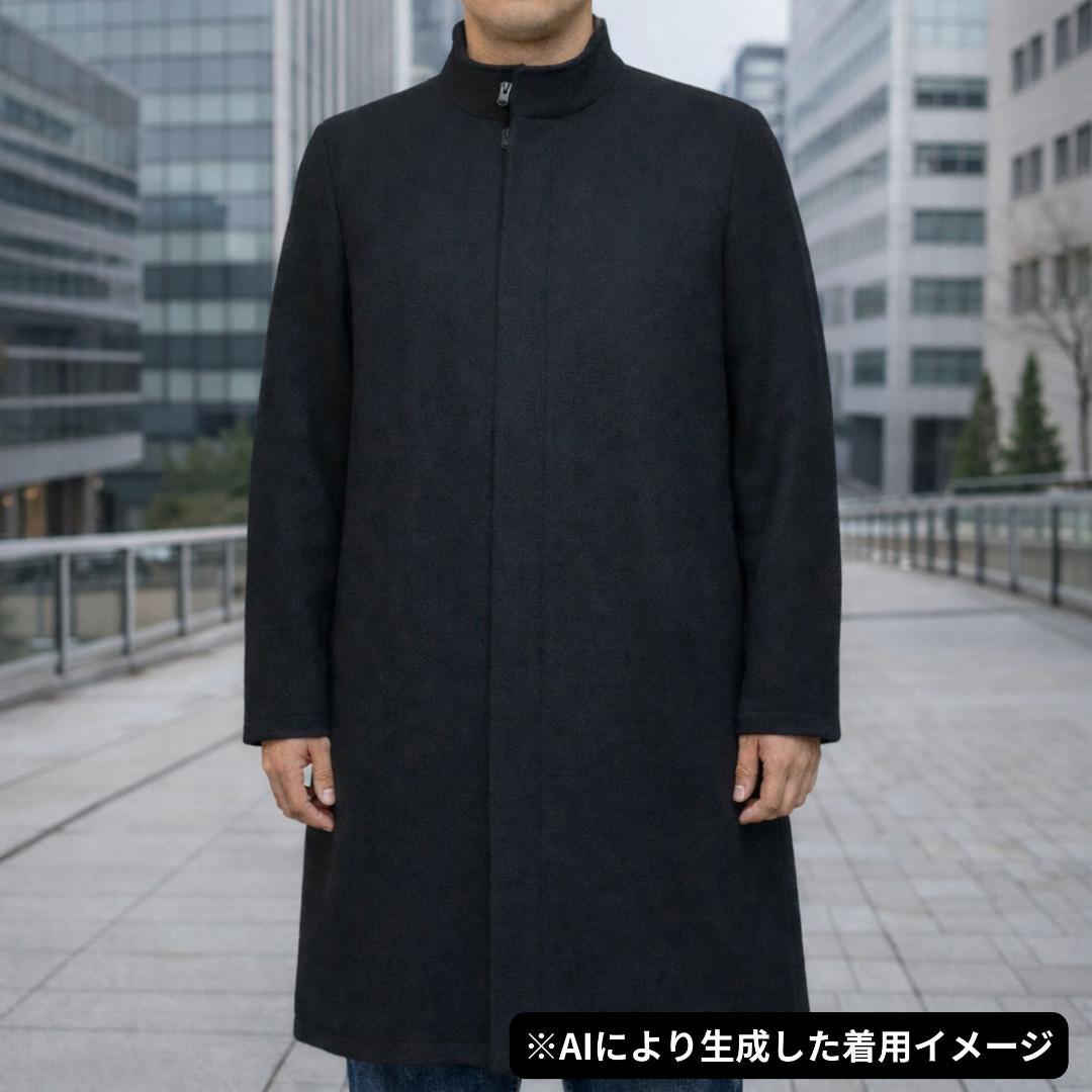 極美品✨XL相当 テアトラ ウォレットコート DUALO plus ロング丈