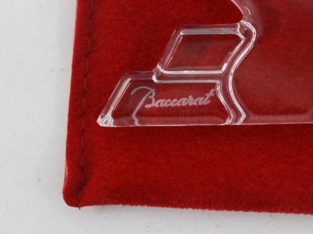 ◇美品 Baccarat 2003年 noel オーナメント スキーベア