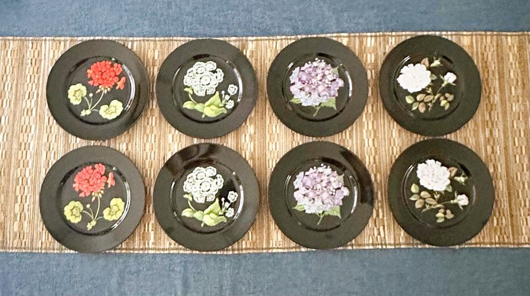 全8枚Tiffany&Co.ティファニー Mrs.Delany'sFlowers