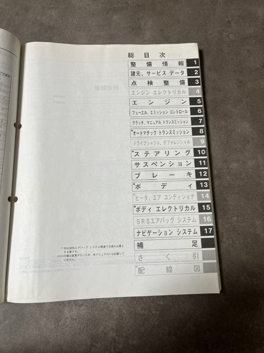 インテグラdc5 サービスマニュアル構造、整備編追補版