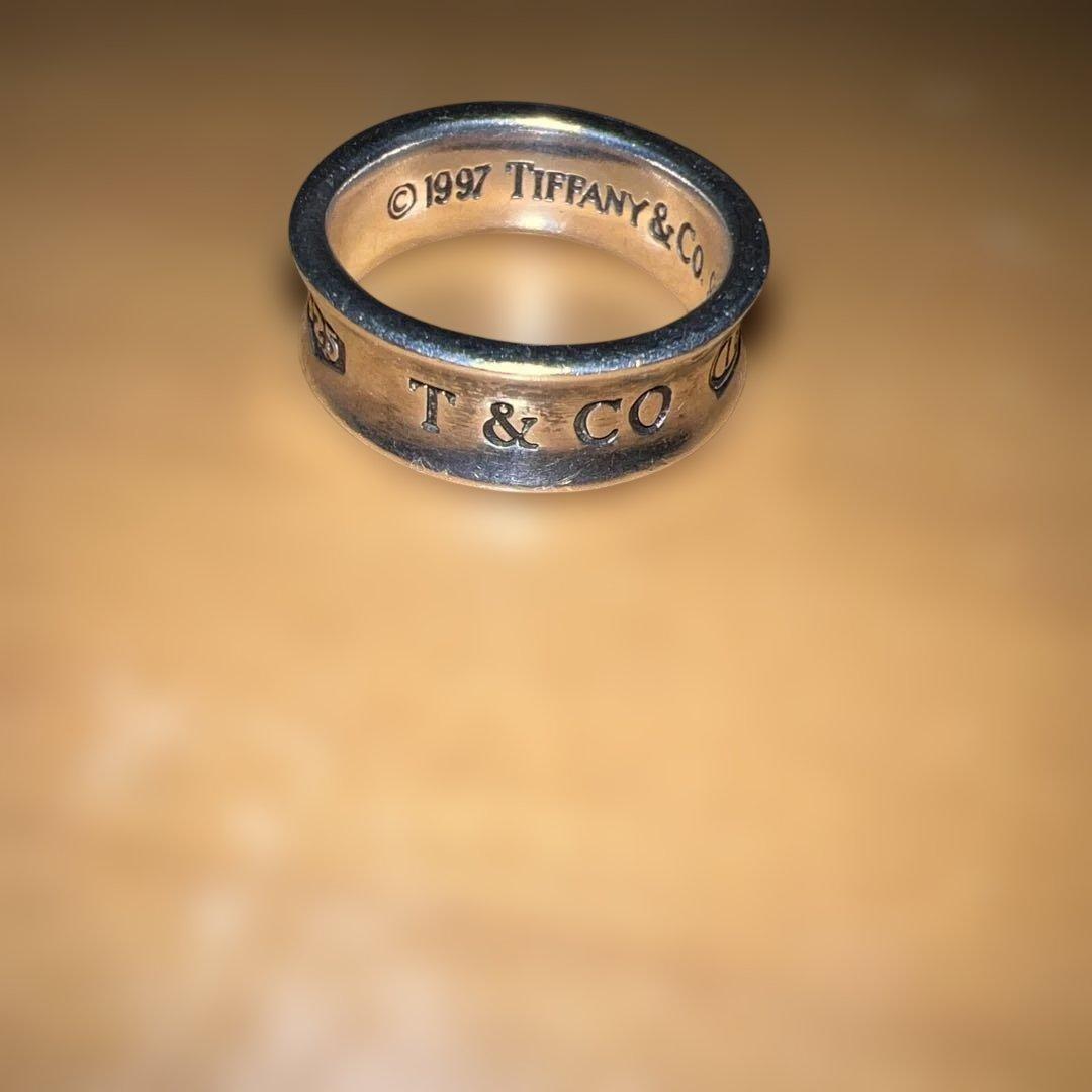 Tiffanyシルバー リング　約2.1センチ