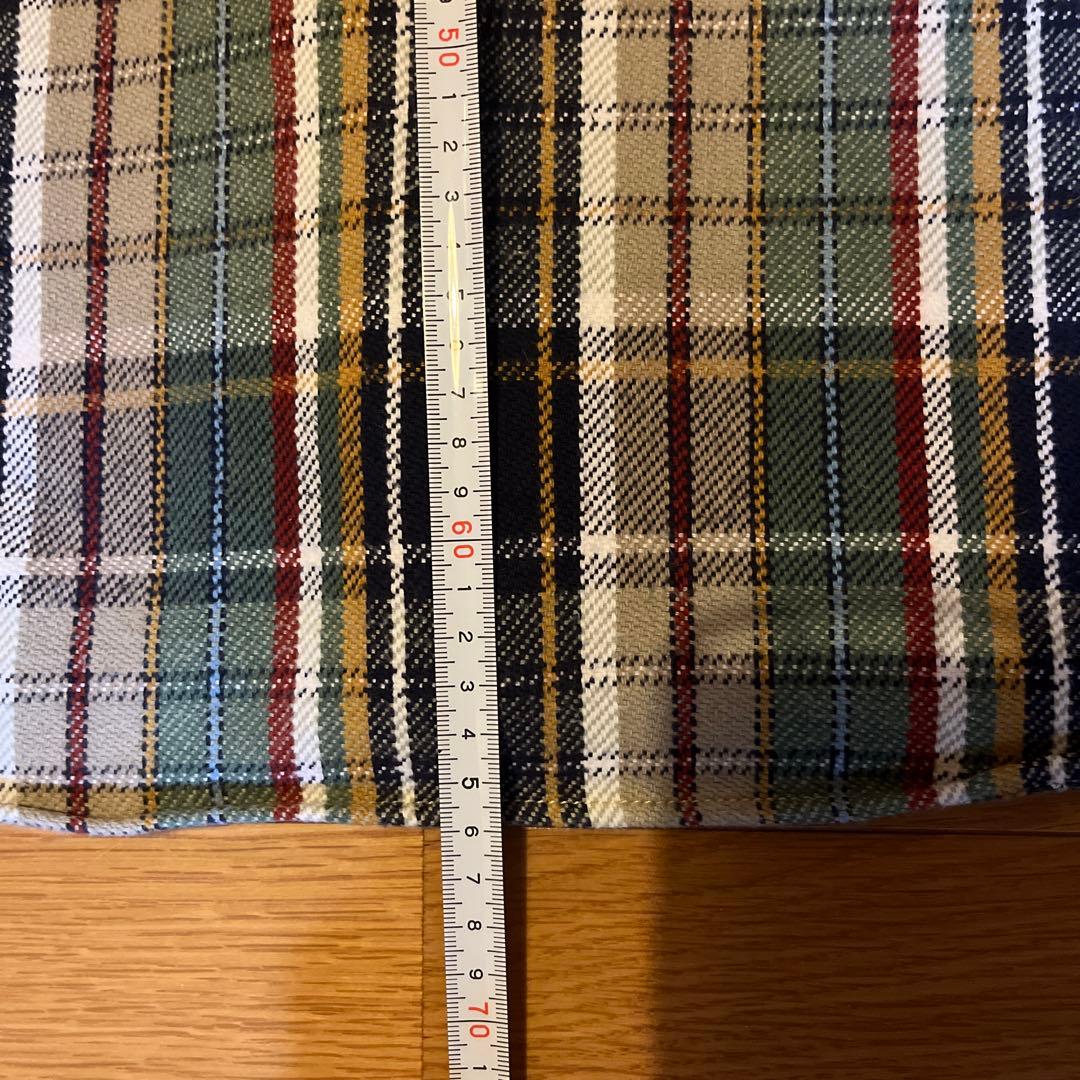 ウエスWEAR WELL チェック柄ネルシャツ