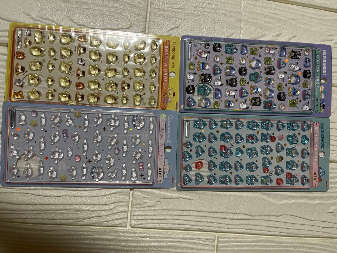 サンリオ　ボンボンドロップシール　正規品