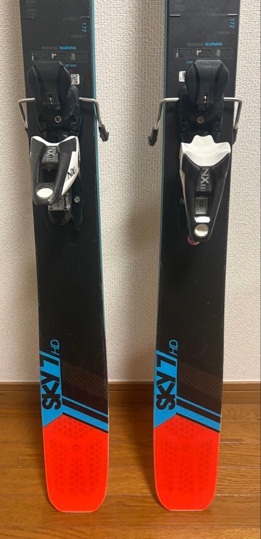 スキー SKY 7 HD + LOOK NX 11 B100 BLK/WHT