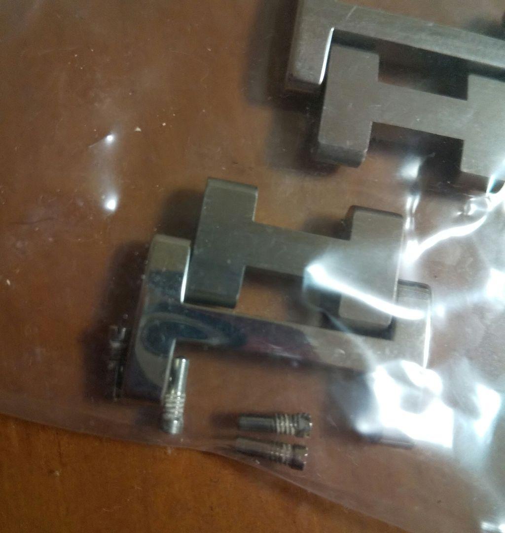 エルメス オレンジ 木製ボックスとコマ、ネジ