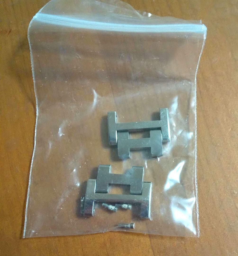 エルメス オレンジ 木製ボックスとコマ、ネジ