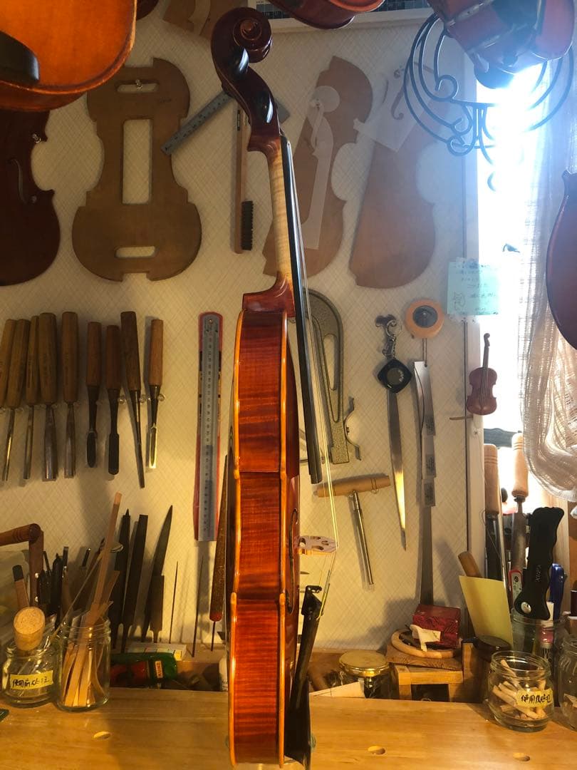 【応援値下げ中】手製バイオリン ドイツ製 4/4 2004