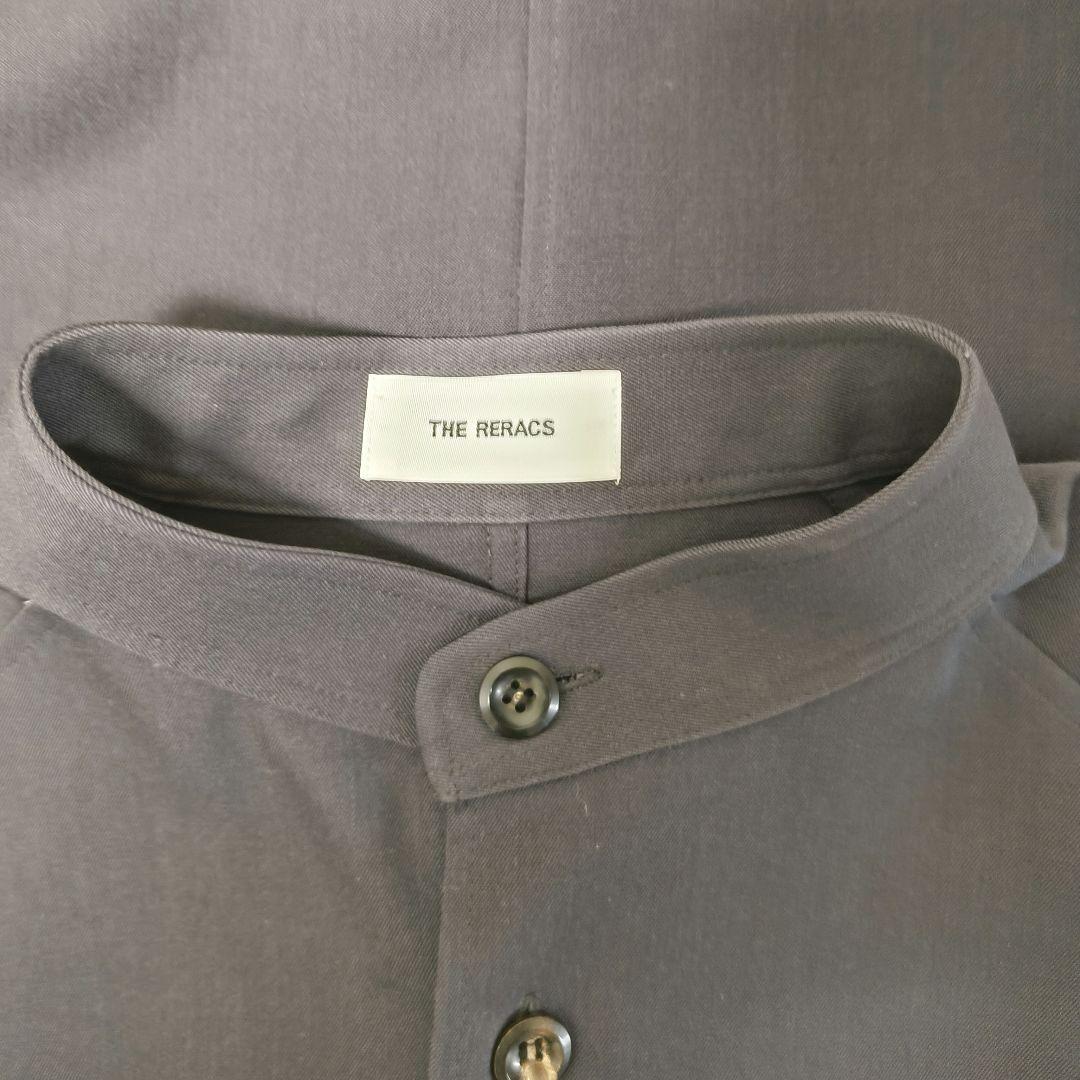 the reracs studious別注ギャバジンラグランシャツブルゾン