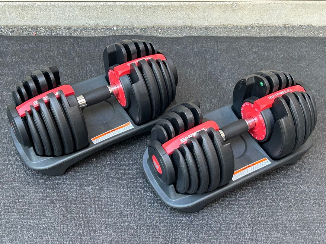 送料込　バーウイング　BARWING 可変式ダンベル　24キロ　2個セット