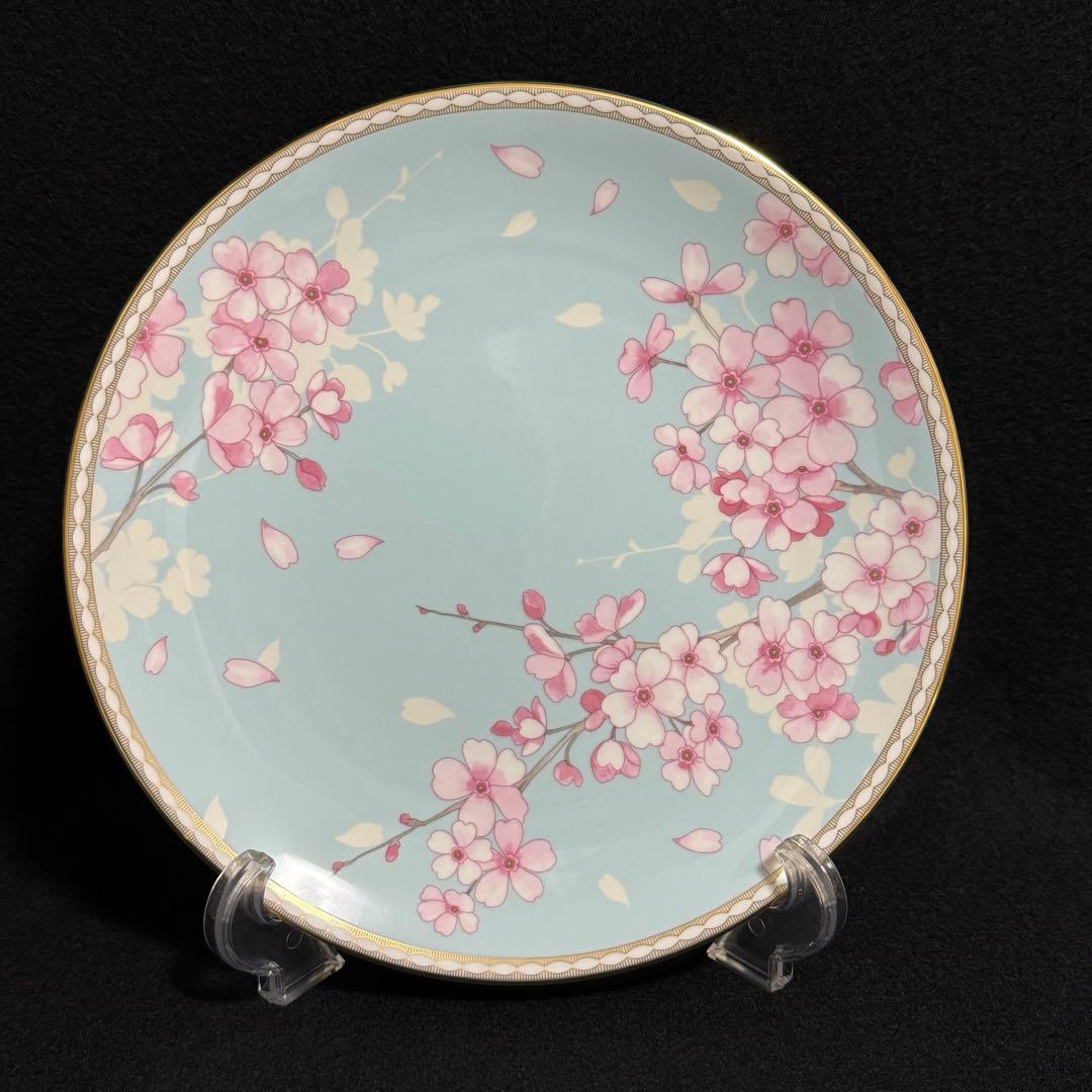【希少/未使用】ウェッジウッド　スプリングブロッサム　プレート　4枚セット