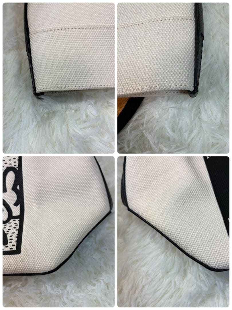 【✨チャーム付✨】コーチ キースヘリング トートバッグ A4 ミッキー