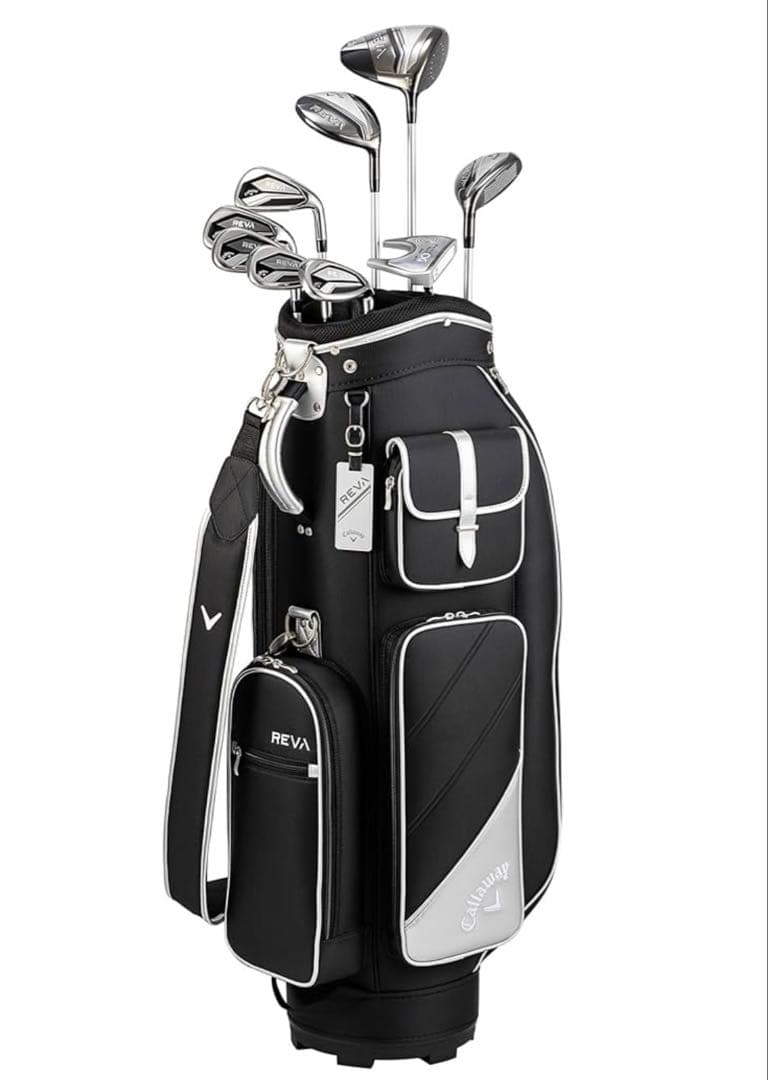 Callaway キャディバッグ ブラック/シルバー reva24