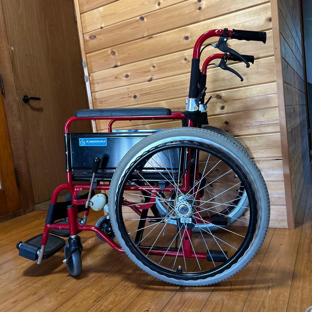カワムラサイクル 介助用車椅子 自走式 折りたたみ式 介護