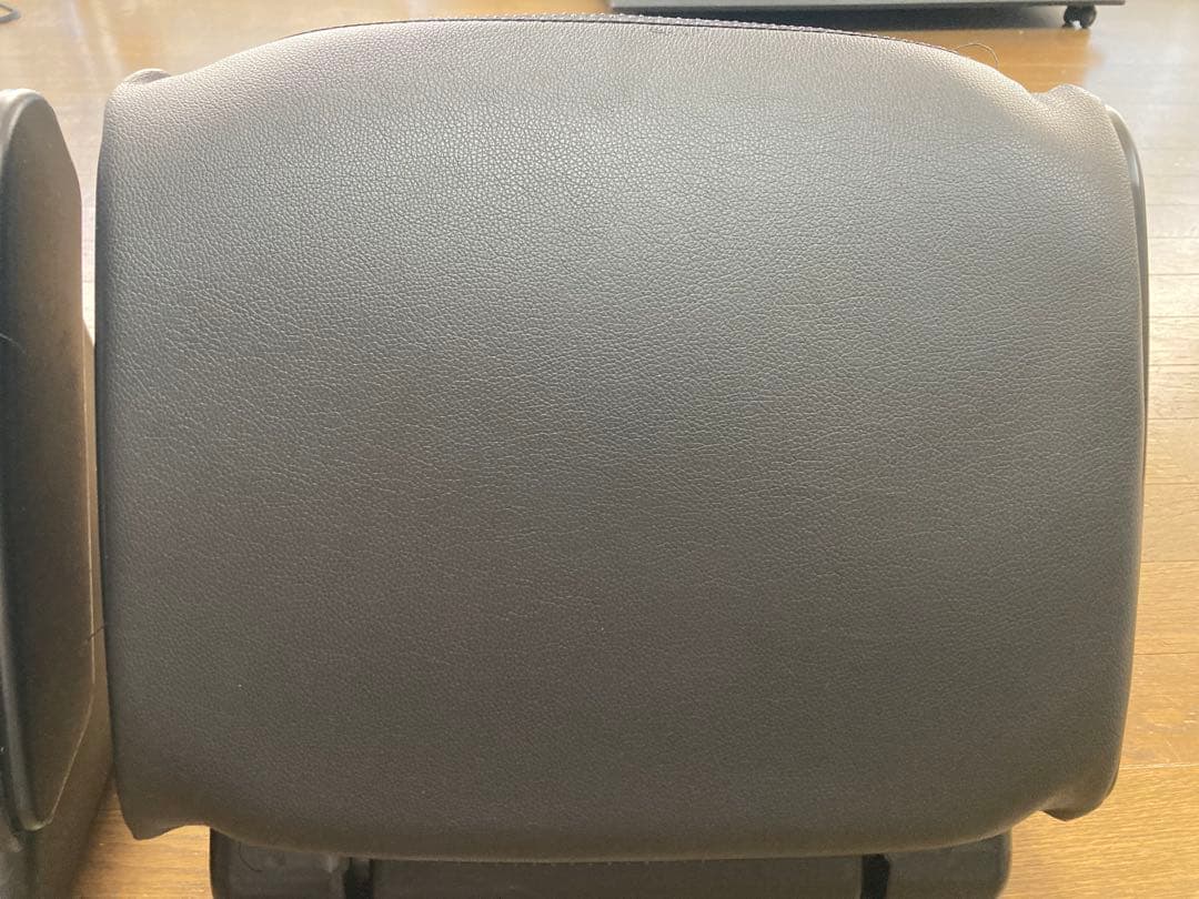 2個　オットマン フットレスト 角度調節可能 折り畳み ワンボックス後付け