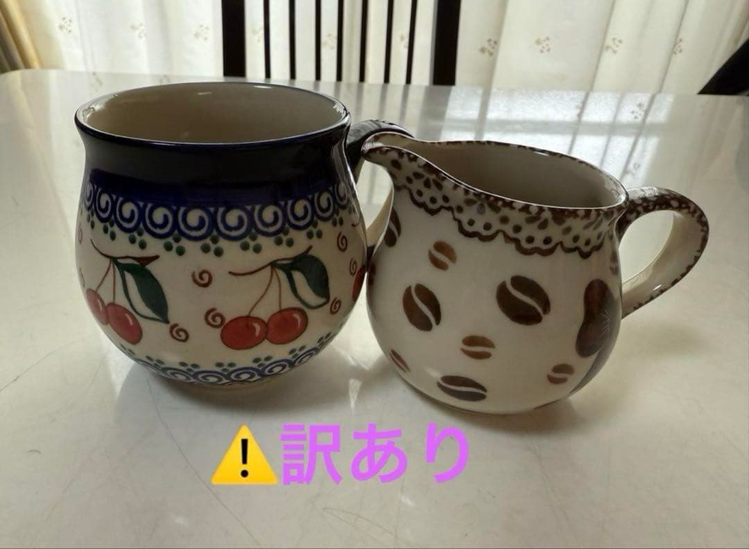 ポーリッシュポタリー ポーランド食器 ⚠️訳あり6点セット