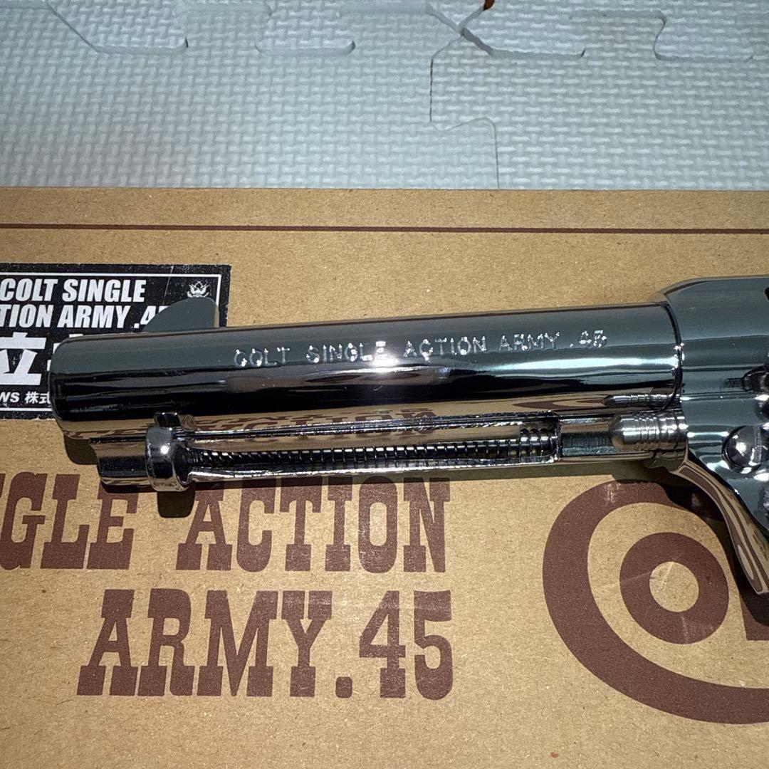 組立済未発火 ハートフォード SAA.45 シビリアン オールシルバー組立キット