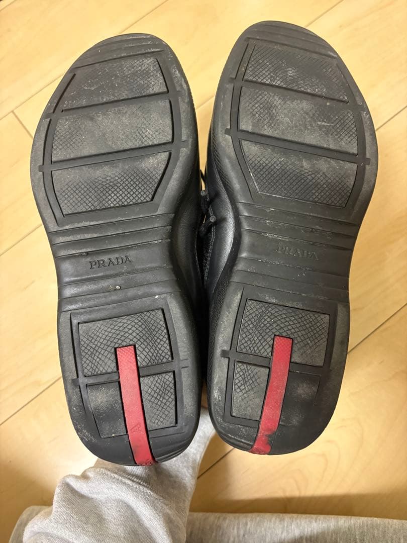 PRADA レザー スニーカー