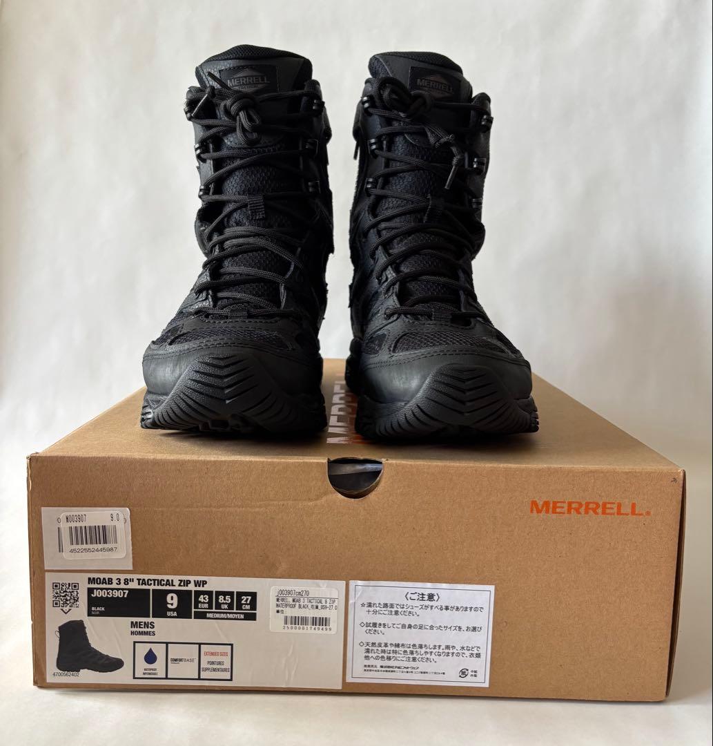個人装備 Merrell MOAB3 8 tactical ZIP WP