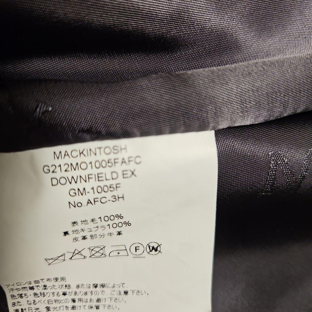 【新品未使用】英国製マッキントッシュ　ウールトレンチコートS34定価約18万円