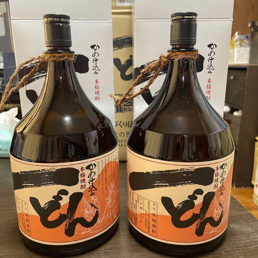 本格焼酎 一どん 1800ml 25% ２本1組