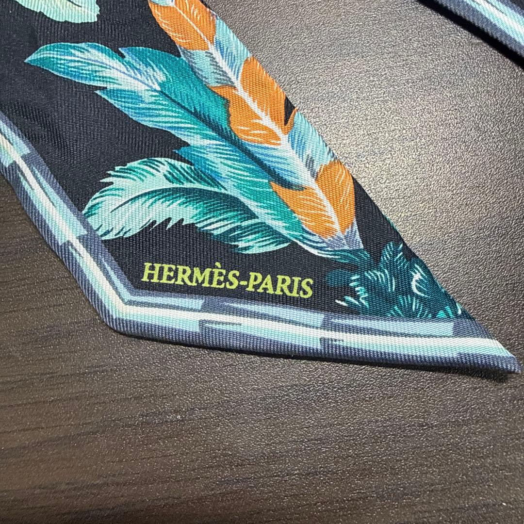 エルメス ツイリー スカーフ シルク レディース