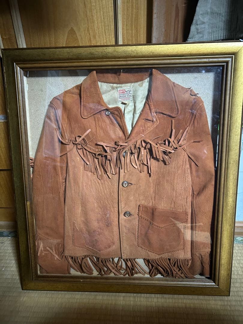 50s levis shorthorn deerskin 額