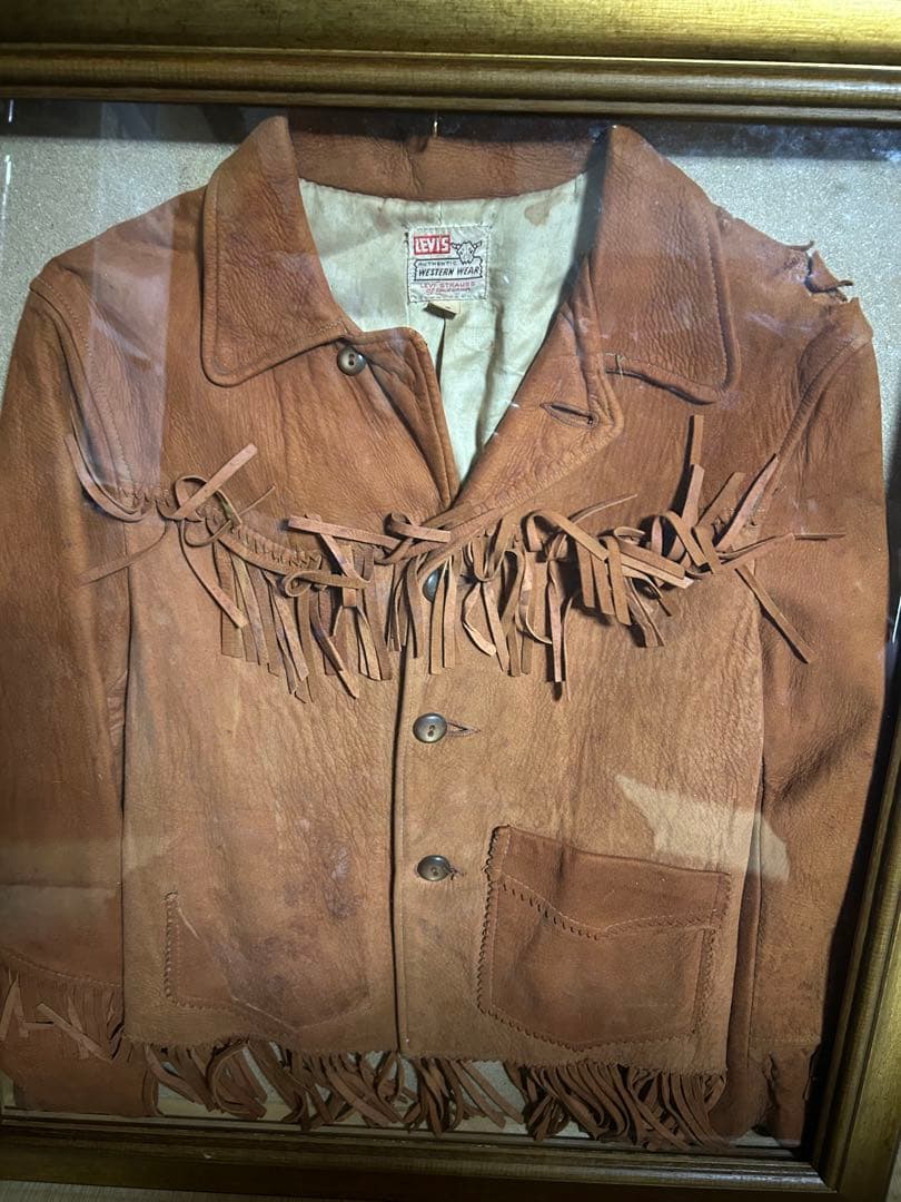 50s levis shorthorn deerskin 額