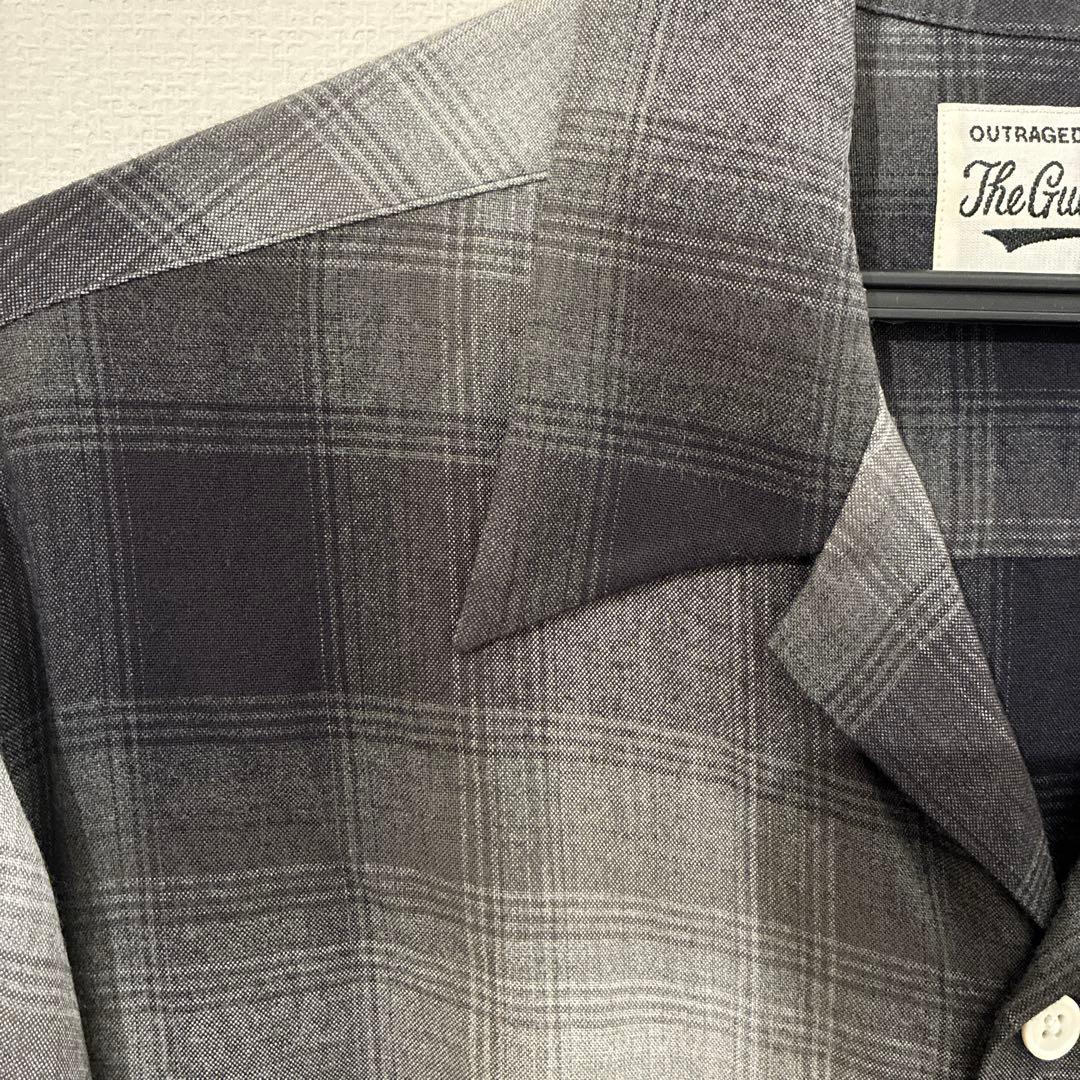 WACKO MARIA 23AW オンブレチェック　レーヨンシャツ