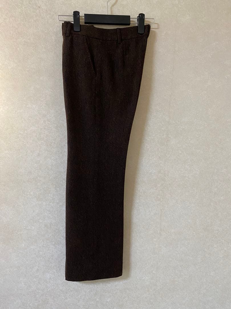 ポールスミスブラック　ツイードパンツスーツ40