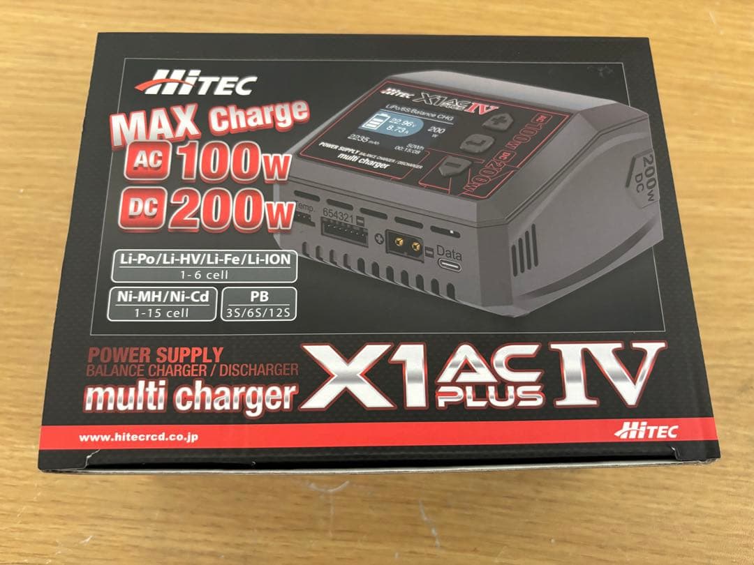 g*o様 ハイテック HITEC X1 AC Plus IV マルチチャージャー