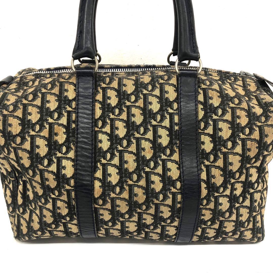 【訳あり品】Christian Diorクリスチャンディオールトロッターボストン