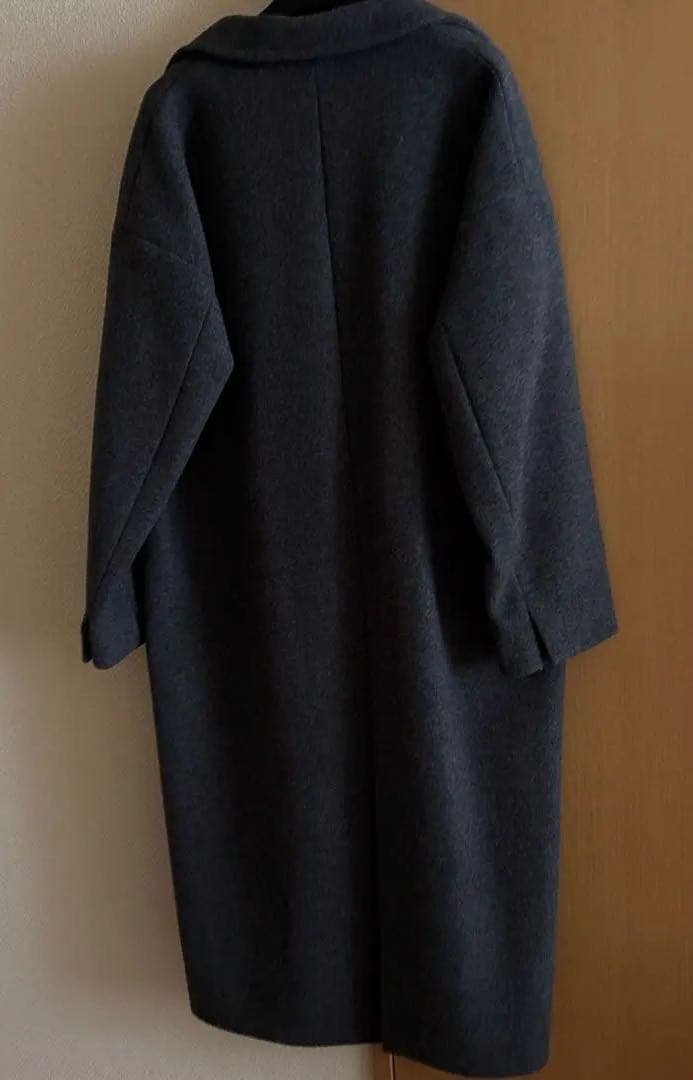 あ*★様 THE SHINZONE グレー ロングコートウールカシミヤ　レディー