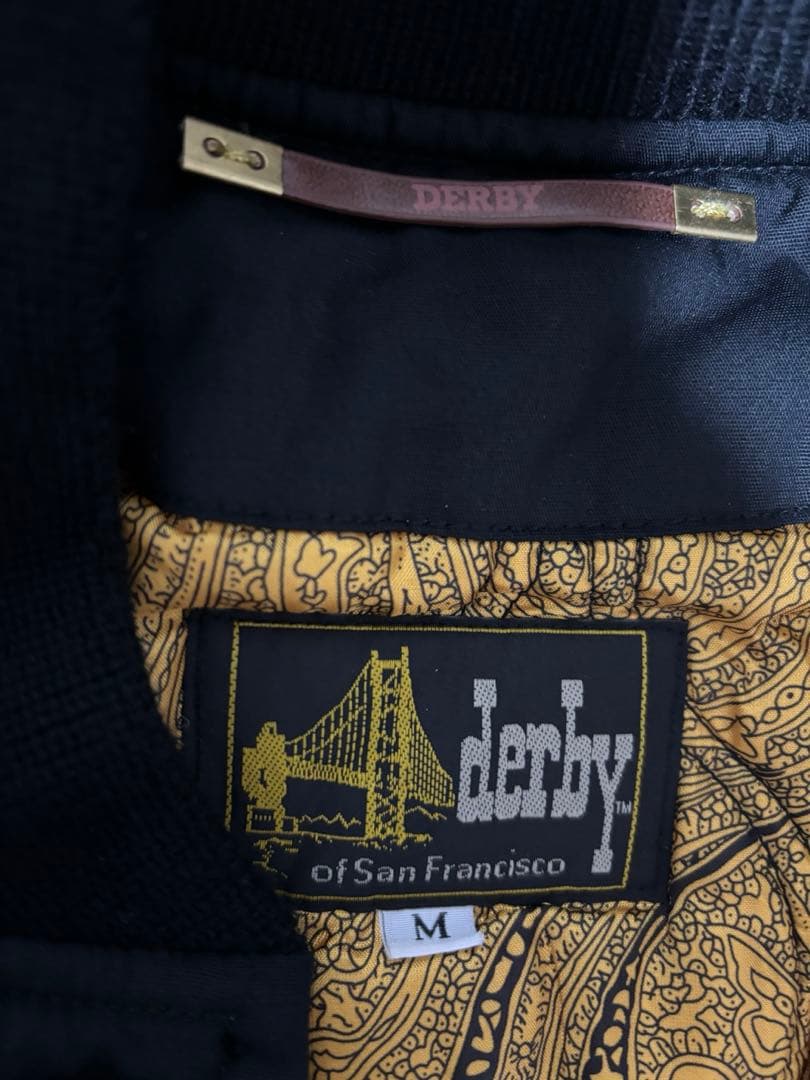 ダービーオブサンフランシスコ　ダービージャケット　M ブラック　木村拓哉　美品
