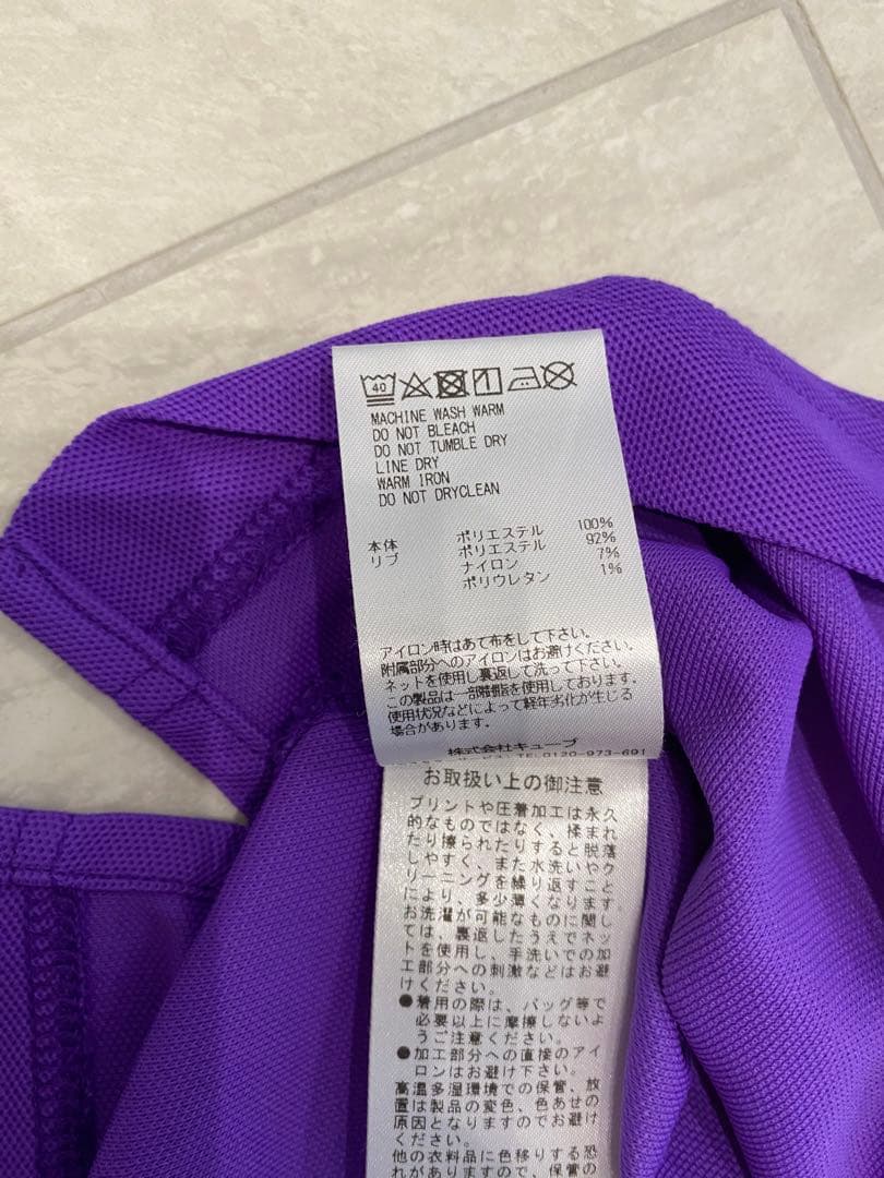 キンタロウ さま　MARK&LONA ポロシャツ 紫 サイズ52