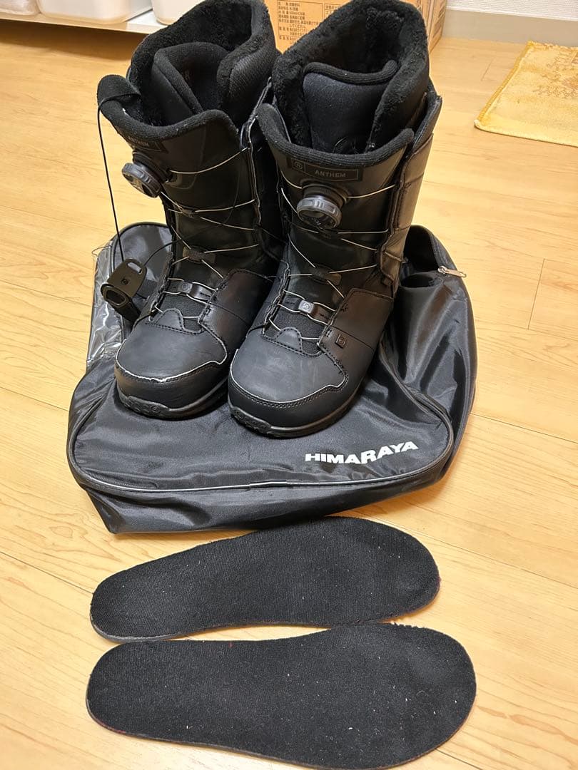 【型崩れなし】RIDE ANTHEM 19-20 スノーボードブーツ　27cm