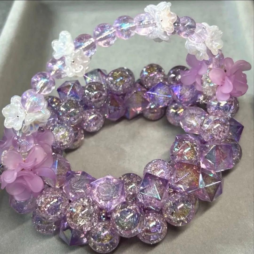 ビーズかごリース