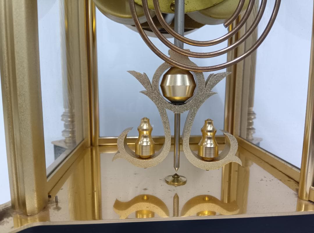 Nマーク　置時計　振り子時計　アンティーク　　/　079