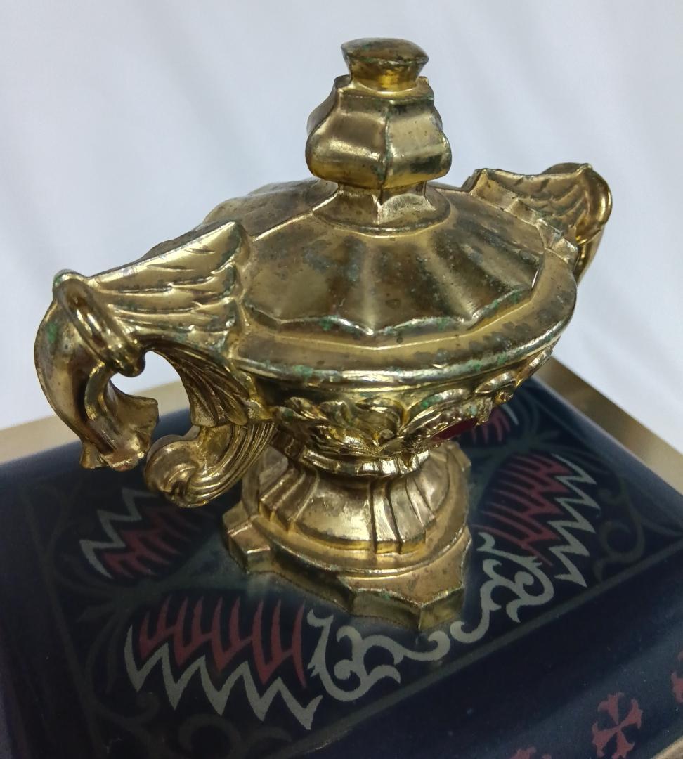 Nマーク　置時計　振り子時計　アンティーク　　/　079