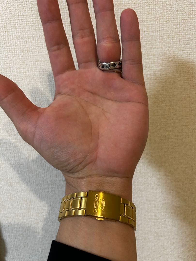 SEIKO 自動巻き 腕時計 ゴールド
