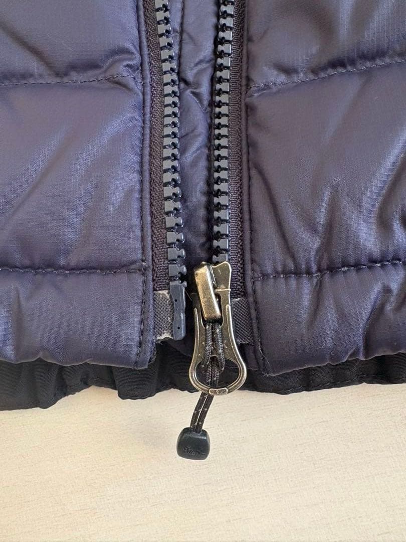 美品　THE NORTH FACE ネイビー　ダウン 90 クリーニング済み