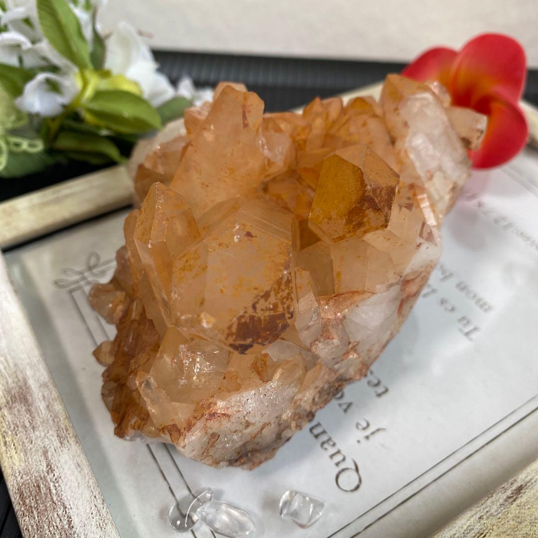 タンジェリンクォーツ 蜜柑水晶 ②