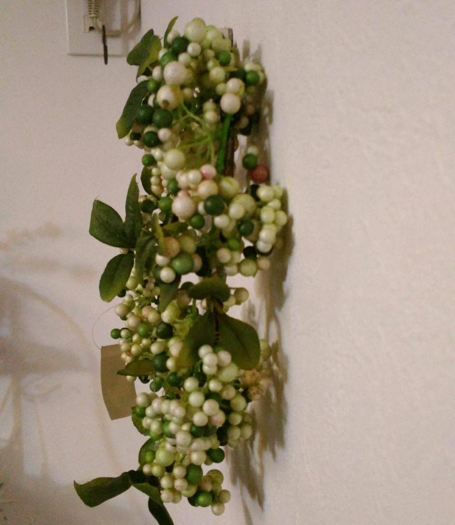 未使用☆春色リース☆グリーン☆C