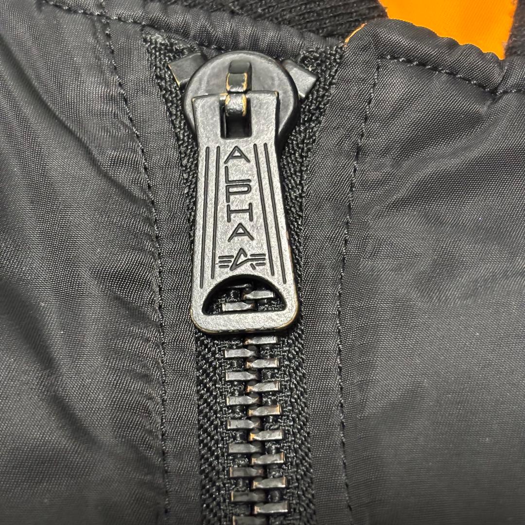 愛 奏 　　　　　　　　　　　　MA-1 フライトジャケット ブラック　M