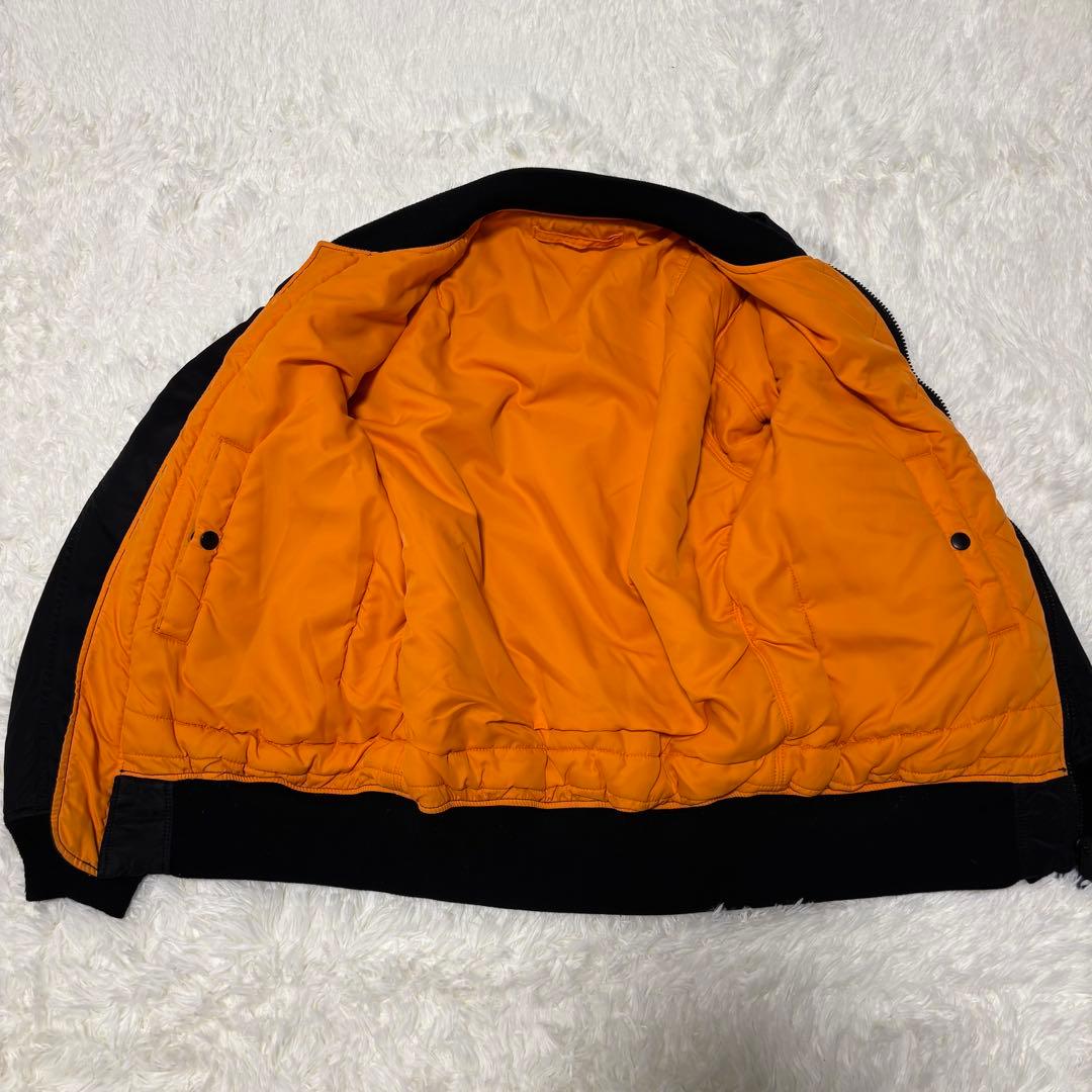 愛 奏 　　　　　　　　　　　　MA-1 フライトジャケット ブラック　M