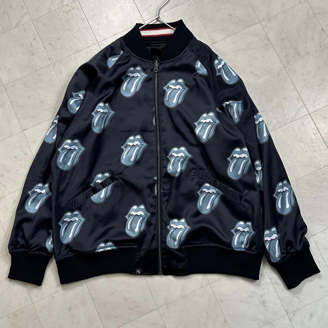 〈美品〉The Rolling Stones×JACKROSE【M】スカジャン