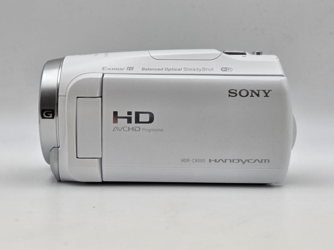 SONY HDR-CX680 W ホワイト デジタルビデオカメラ
