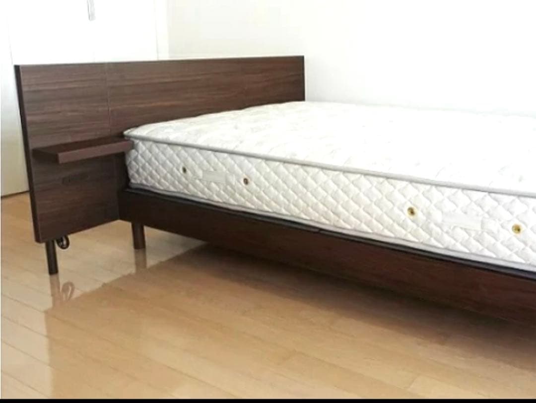 ニホンベッド シングル ベッドフレーム ＋ サイドテーブル