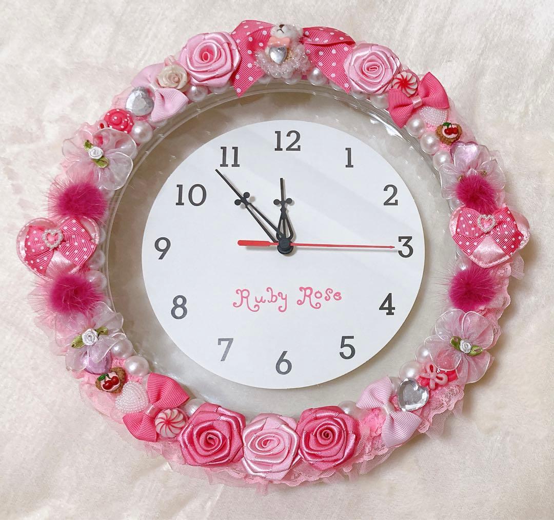 ルビーローズ 壁掛け時計　109 平成　ギャル