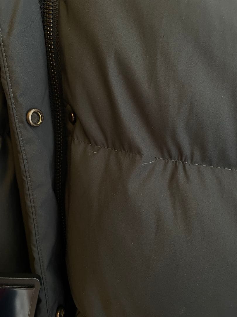 2022アーバンリサーチ ラビットフードストレッチロングダウン　ブラックF