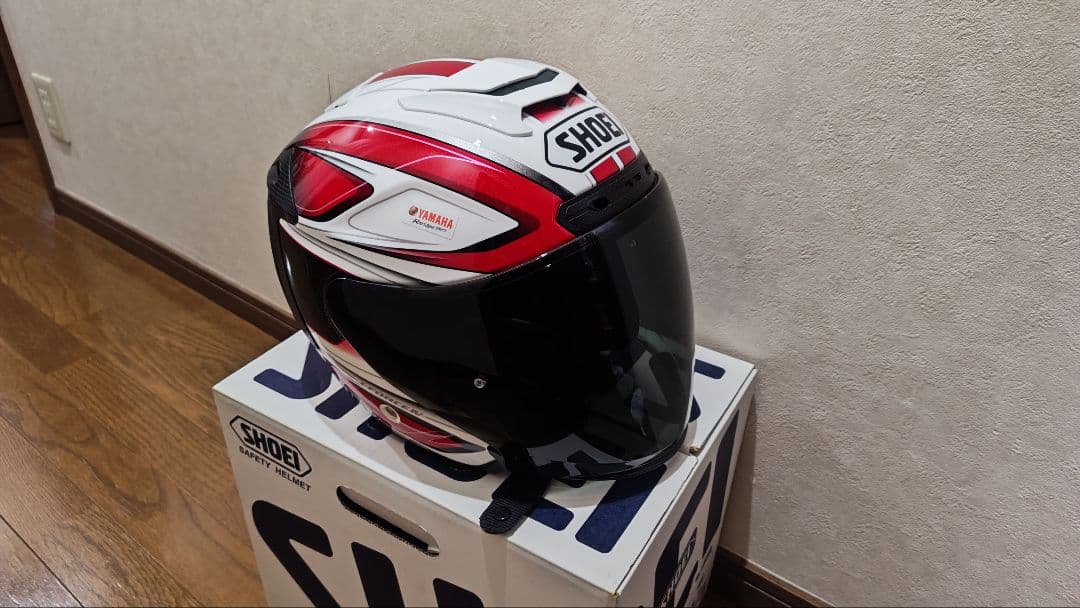 ジェットヘル　J-FORCE IV BRILLER　RED/WHITE　Lサイズ